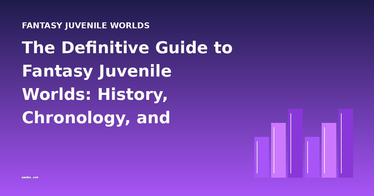 The Definitive Guide to Fantasy Juvenile Worlds: History, Chronology, and Essential Reads