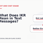 What Does IKR Mean in Text Messages?