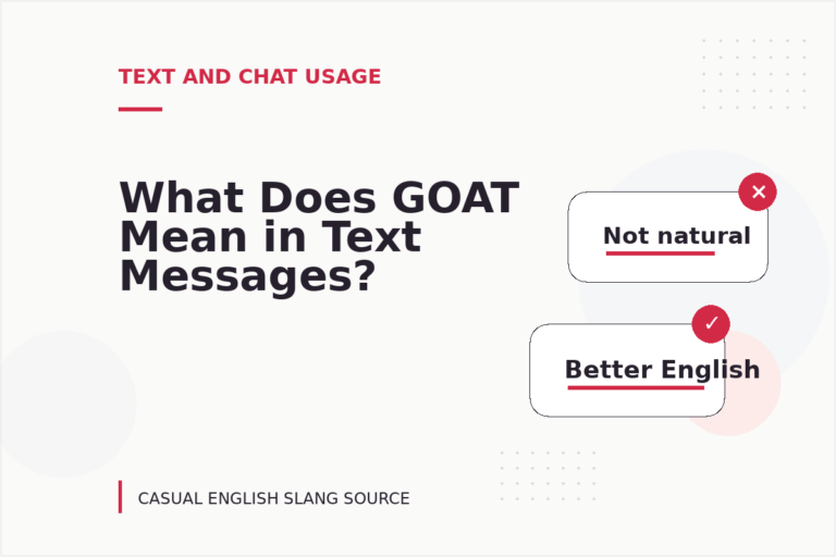 What Does GOAT Mean in Text Messages?