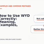 How to Use WYD Correctly: Meaning, Examples, and Mistakes