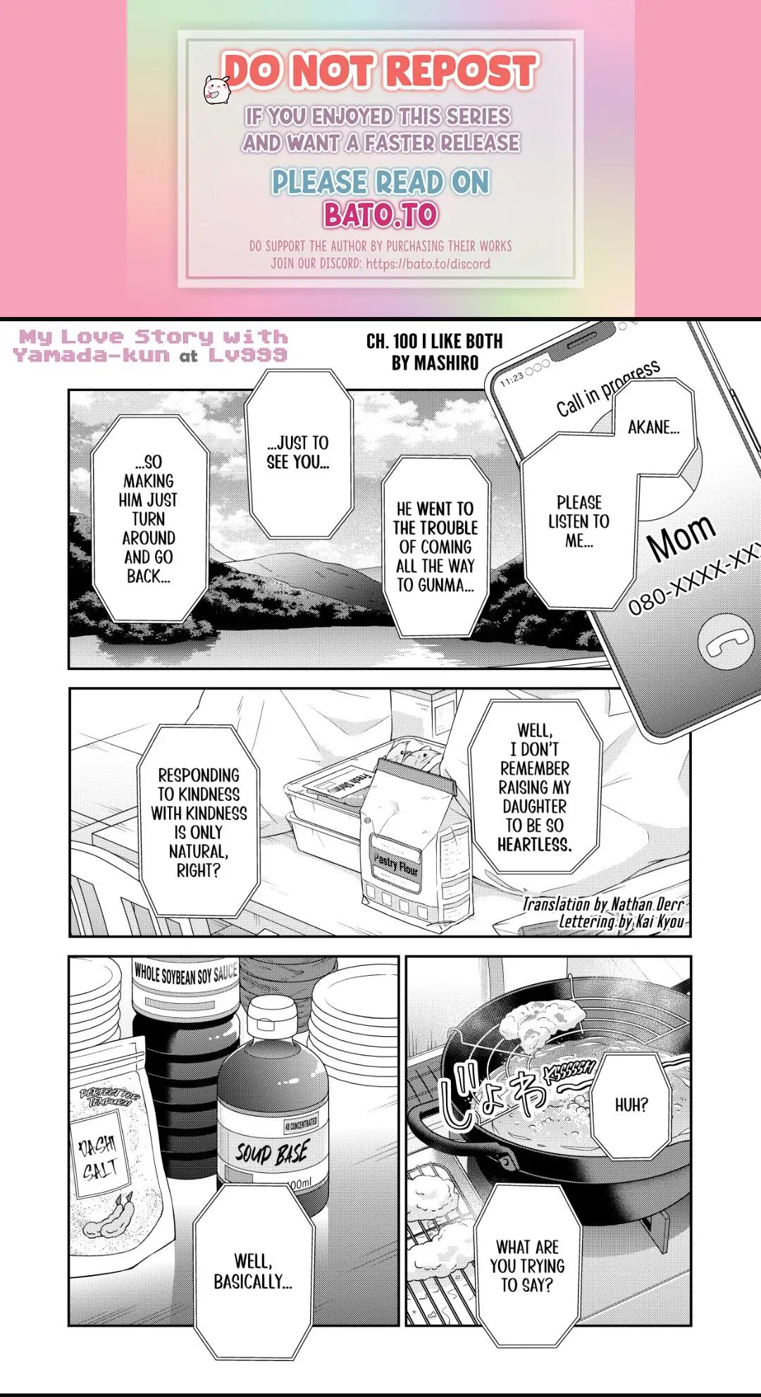 Yamada-kun and the Seven Witches Chapter 100 Page 1