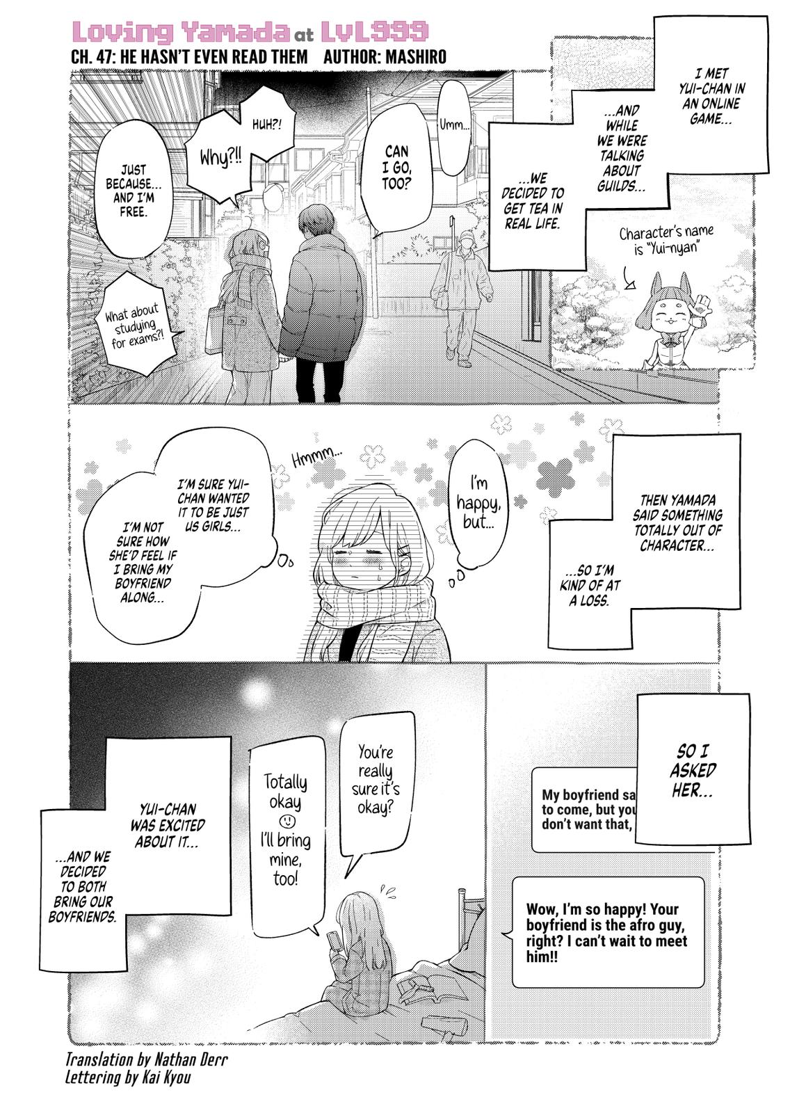 Yamada-kun and the Seven Witches Chapter 47 Page 1