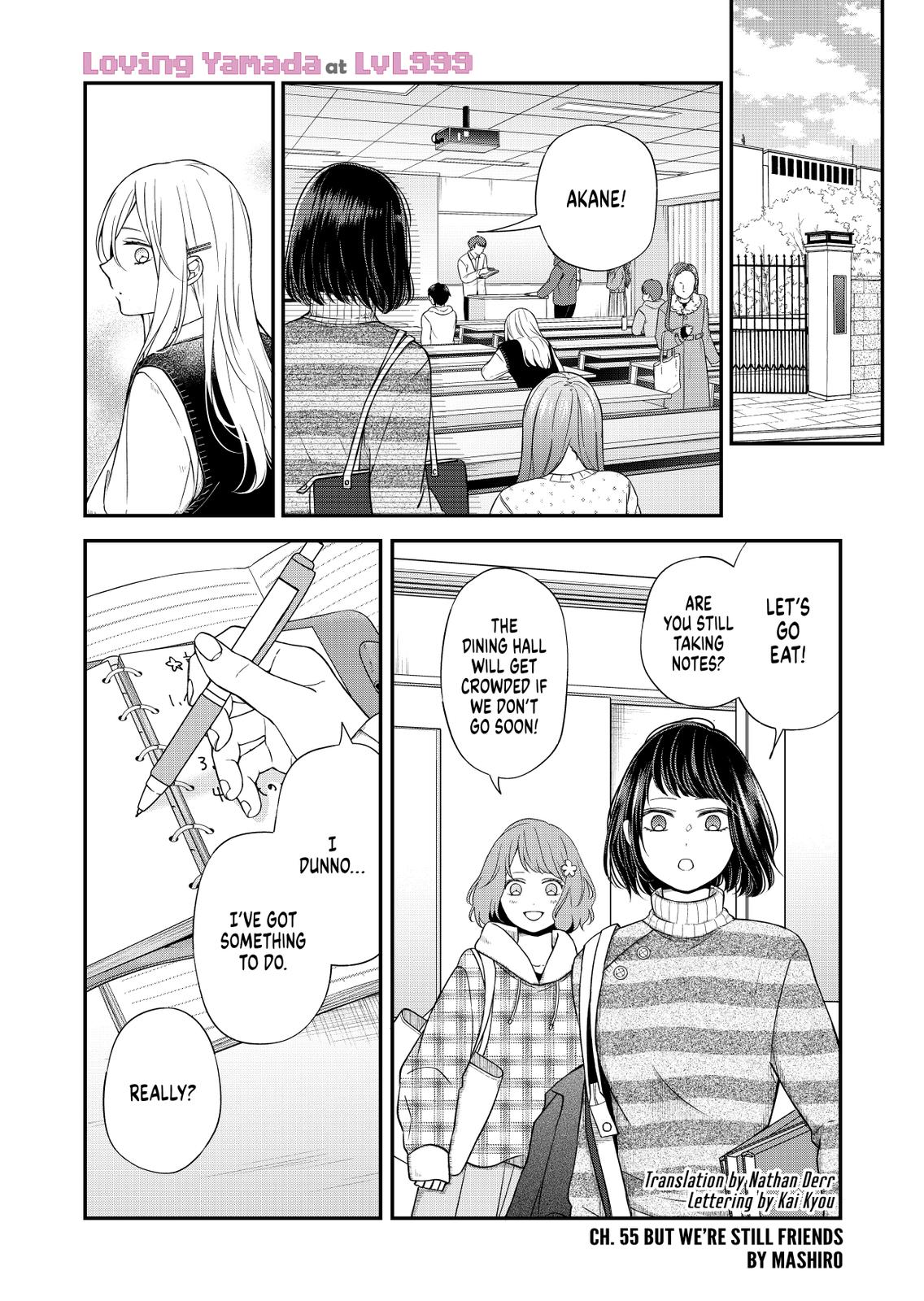 Yamada-kun and the Seven Witches Chapter 55 Page 1